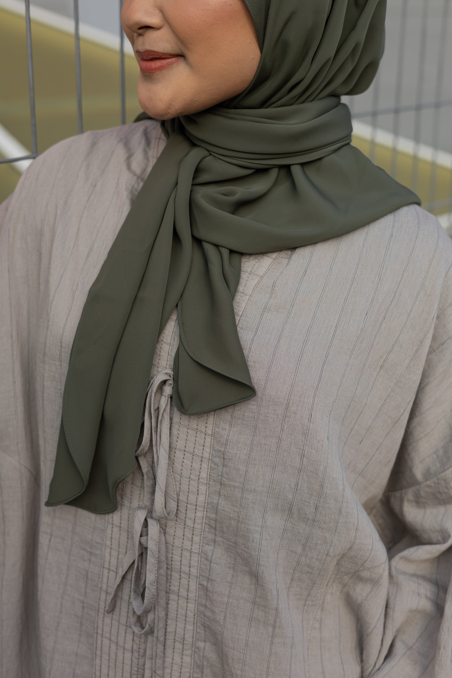TRI CURVE CHIFFON