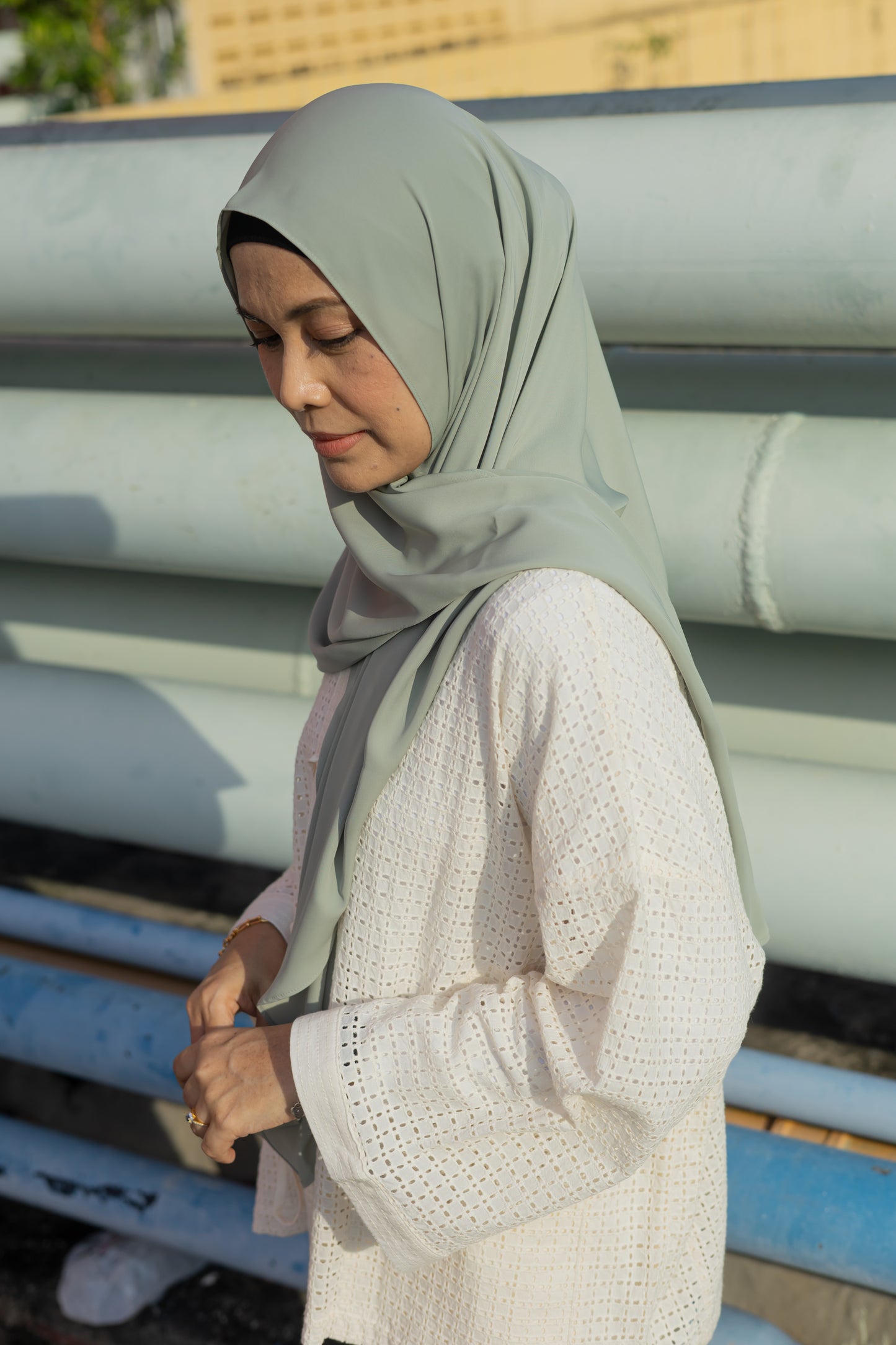 TRI CURVE CHIFFON