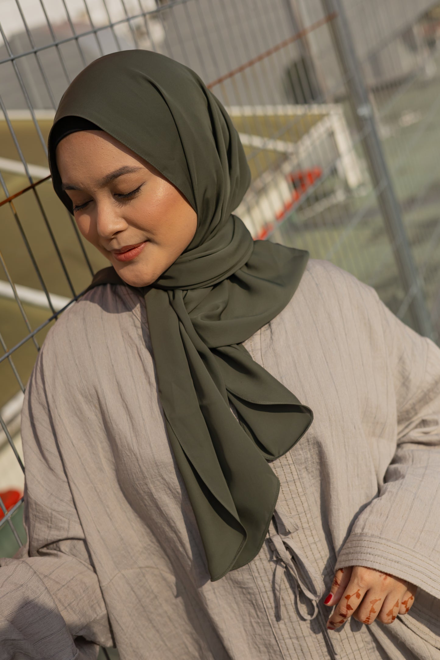 TRI CURVE CHIFFON