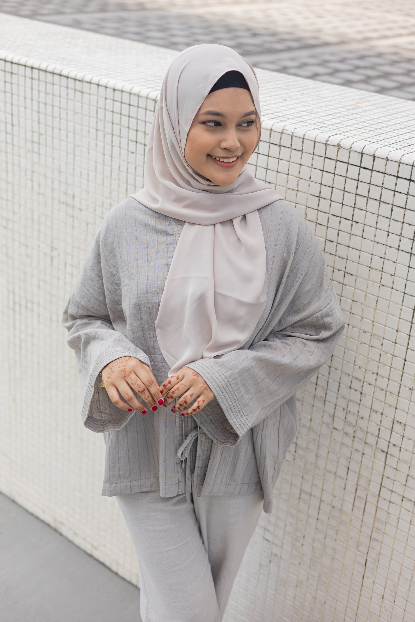 TRI CURVE CHIFFON