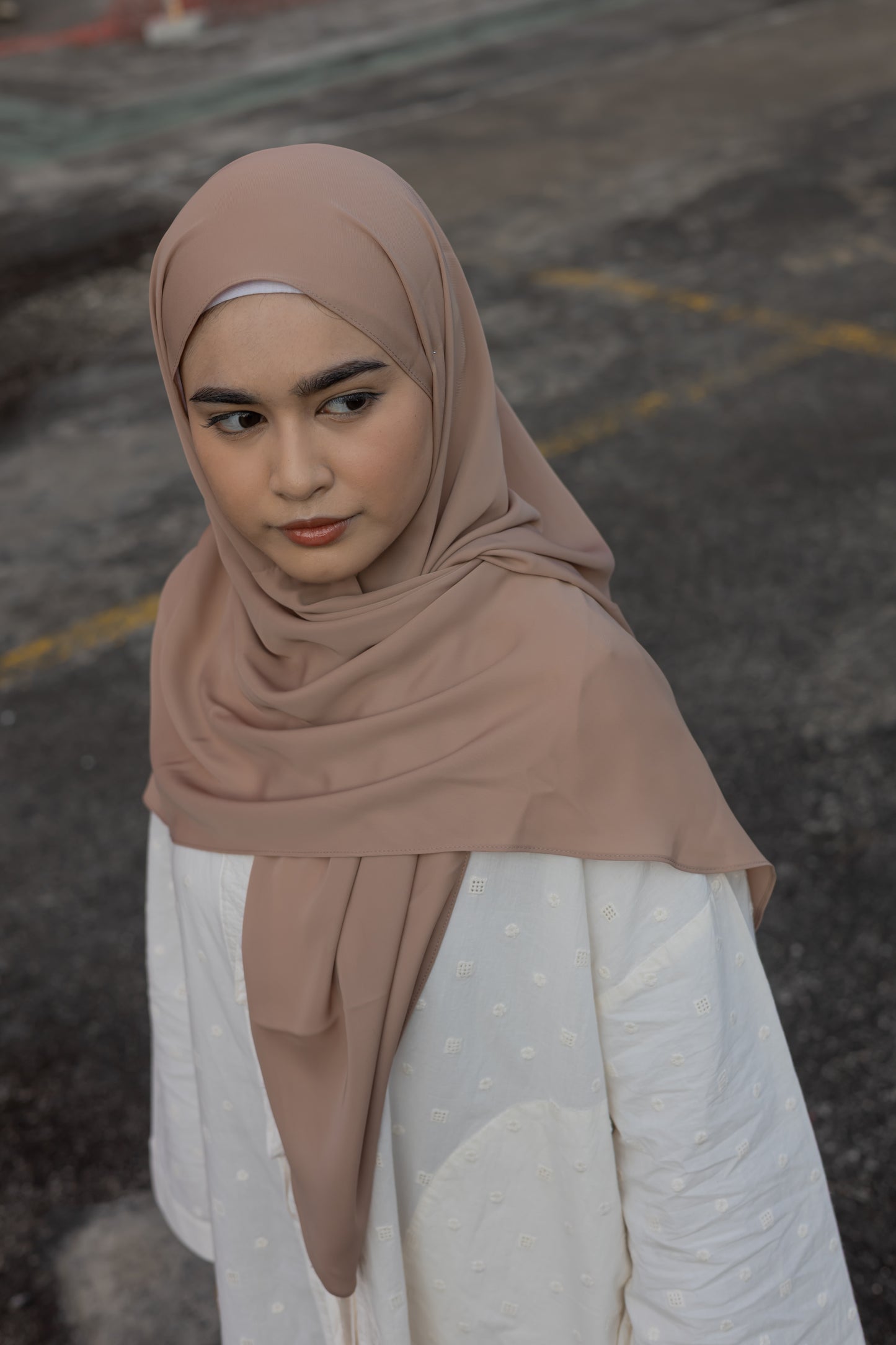 TRI CURVE CHIFFON