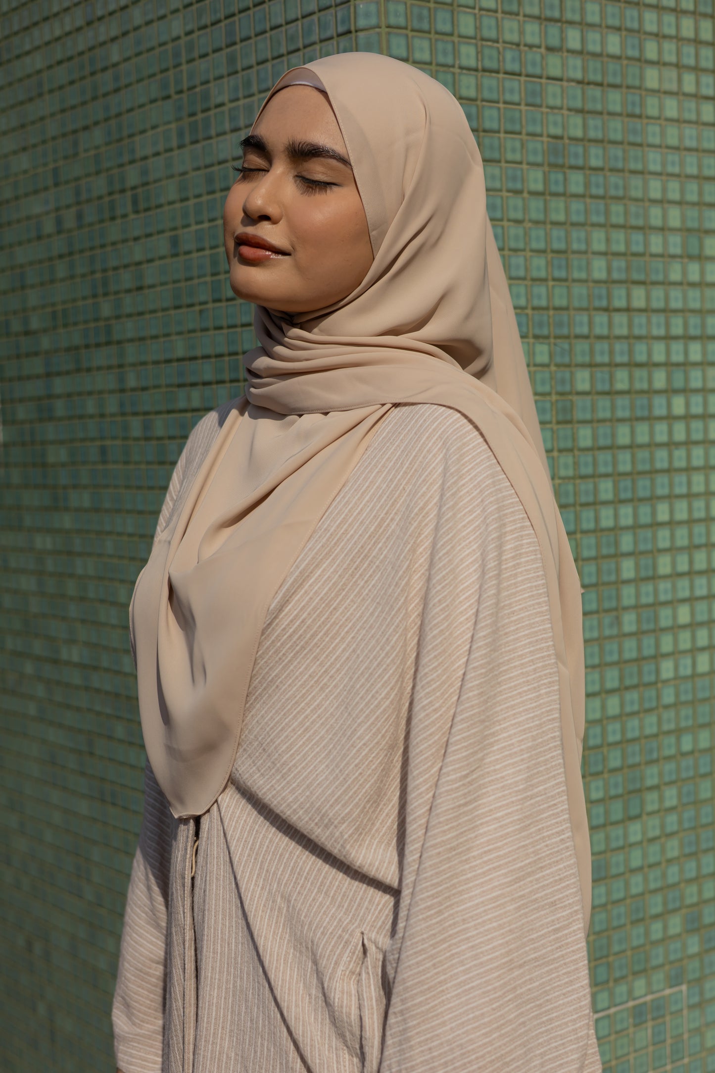 TRI CURVE CHIFFON