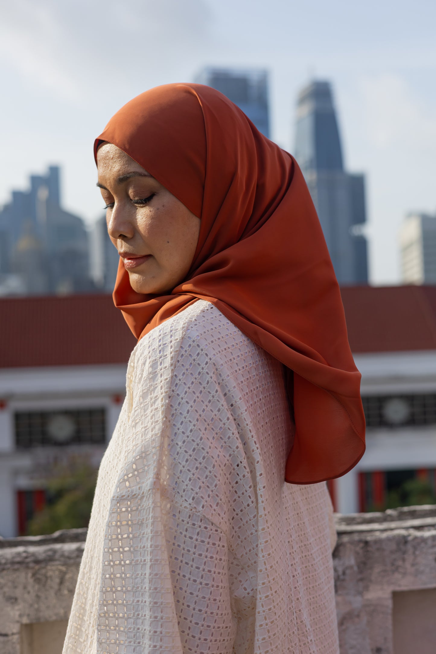 TRI CURVE CHIFFON