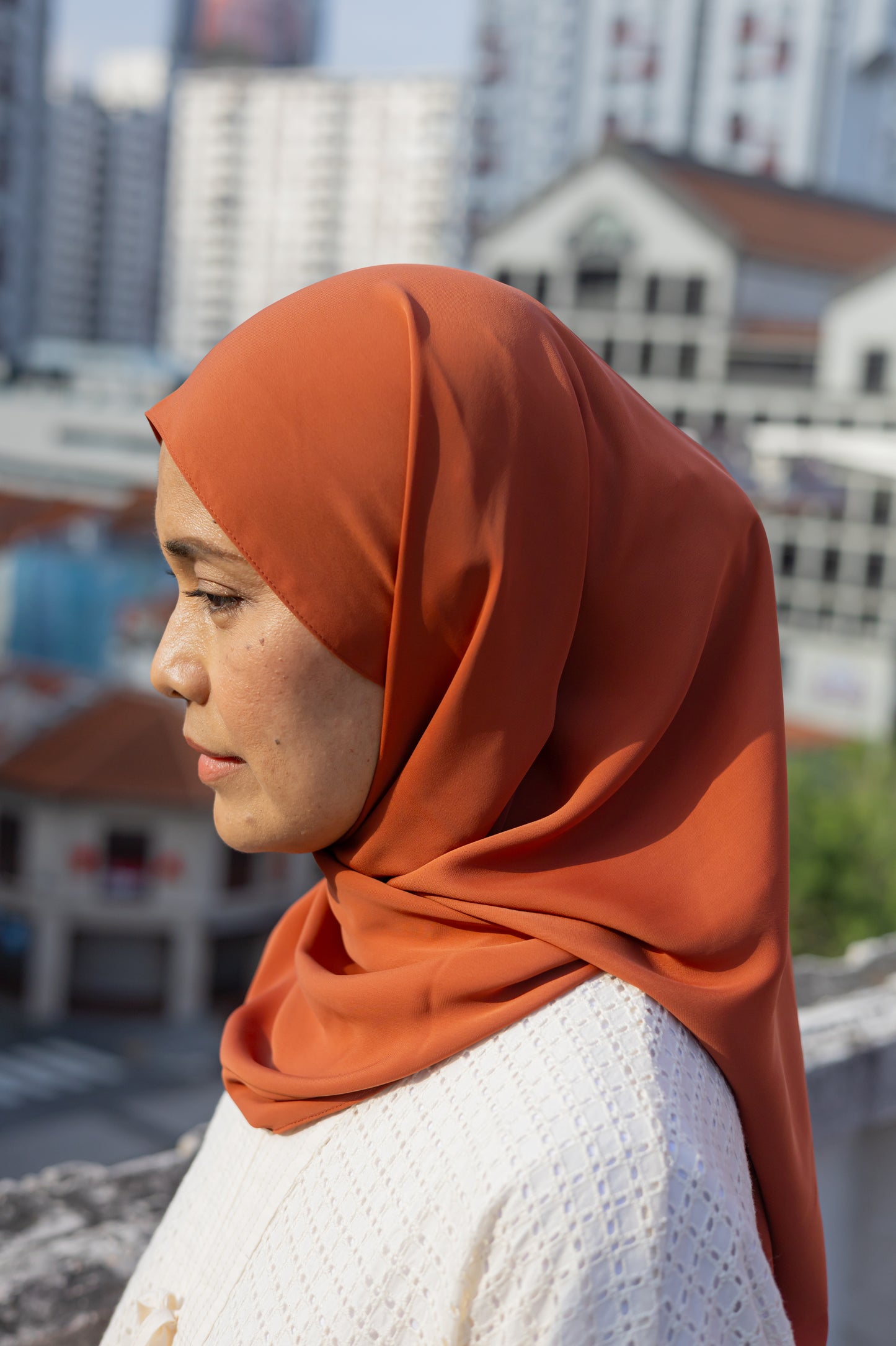 TRI CURVE CHIFFON