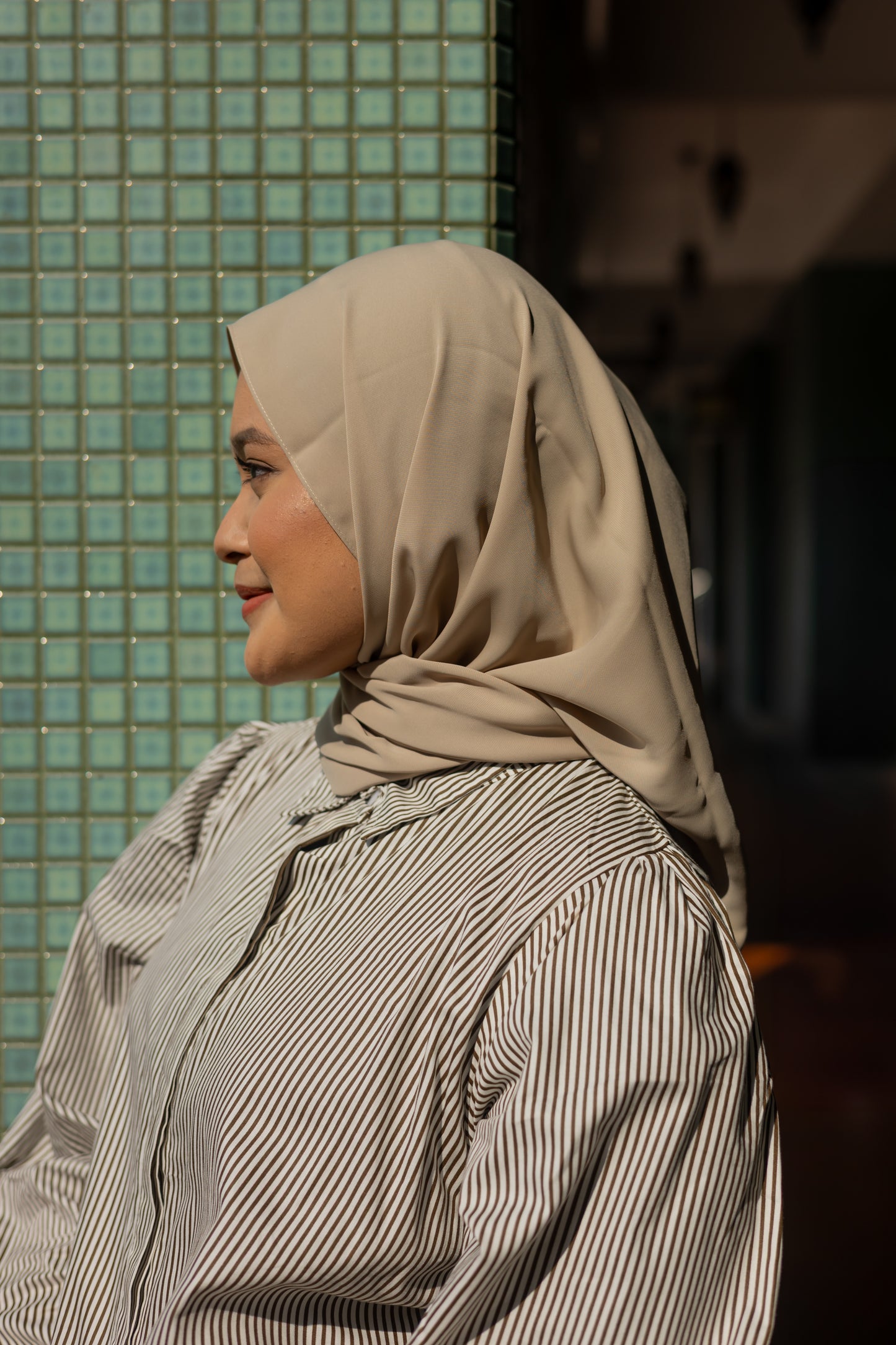 TRI CURVE CHIFFON