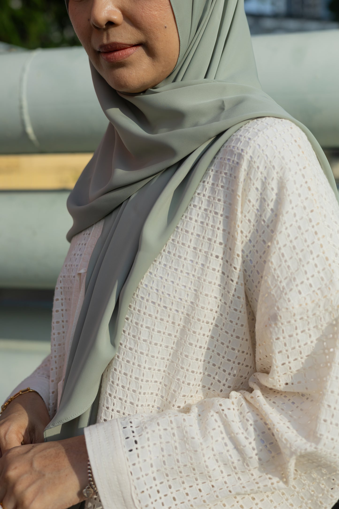 TRI CURVE CHIFFON