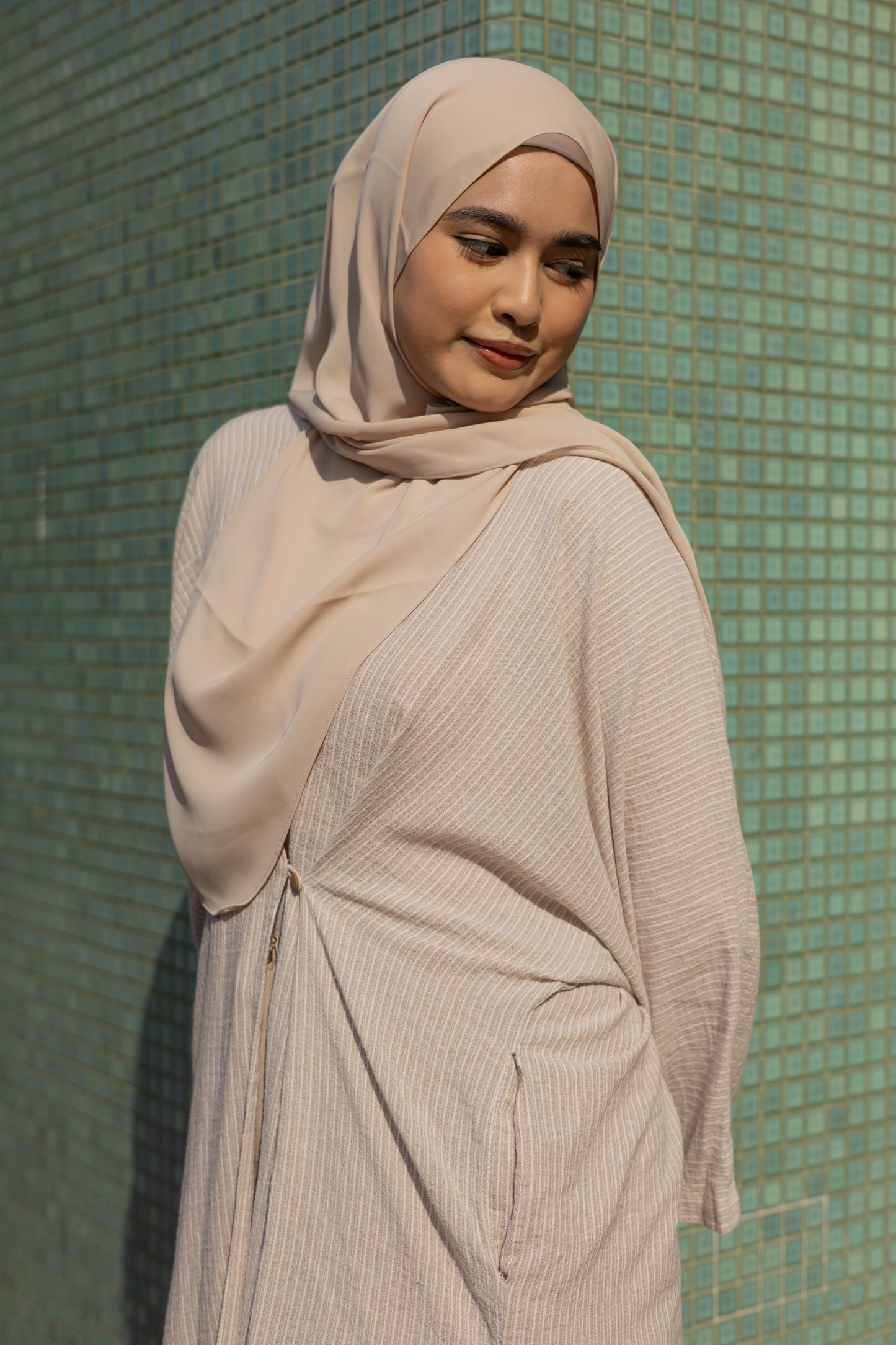 TRI CURVE CHIFFON
