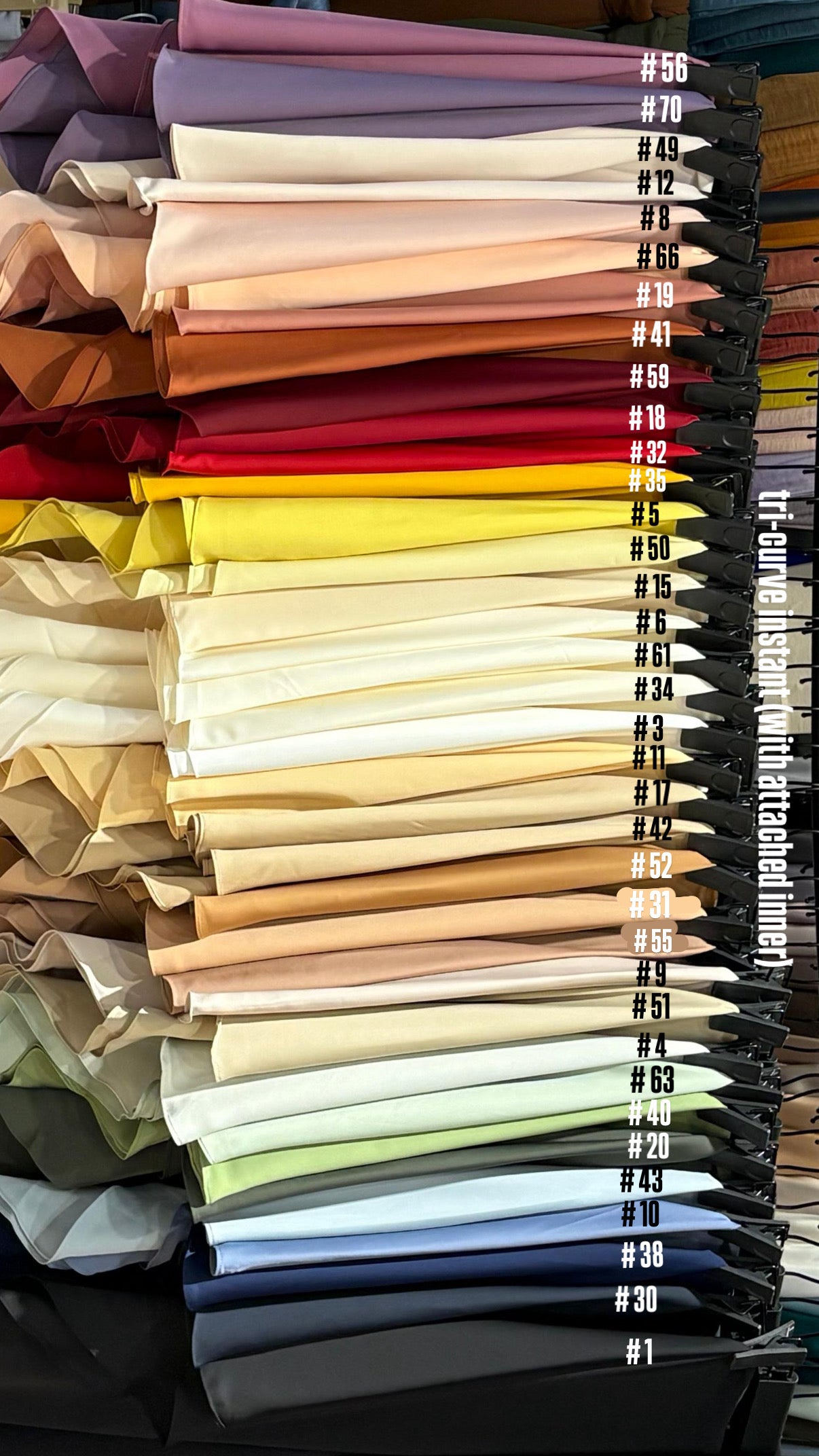 Tri-curve instant [chiffon silk]