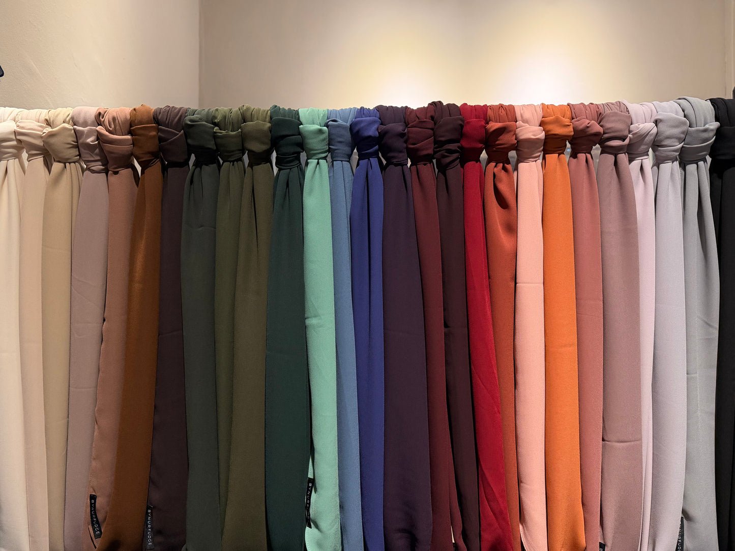 Curved Korean Chiffon